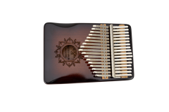 CEGA 17-KEY BOX KALIMBA, STAND&CASE - SUNBURST