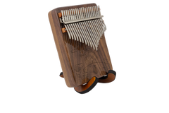 CEGA 21-KEY BOX KALIMBA 21CKW00-XC, STAND&CASE - Natural Rosewood Finish with pattern