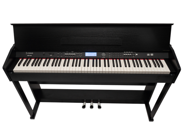 Crown A8 88-Key Touch Responsive Digital Piano (Black)