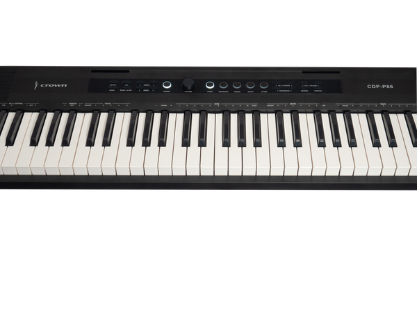 Crown P86 88-Key Touch Responsive Digital Piano (Black)