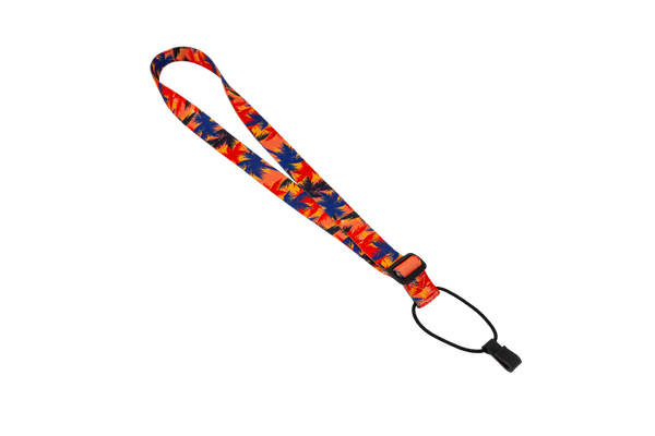 Fretz 1" Print Neck Ukulele Strap Red