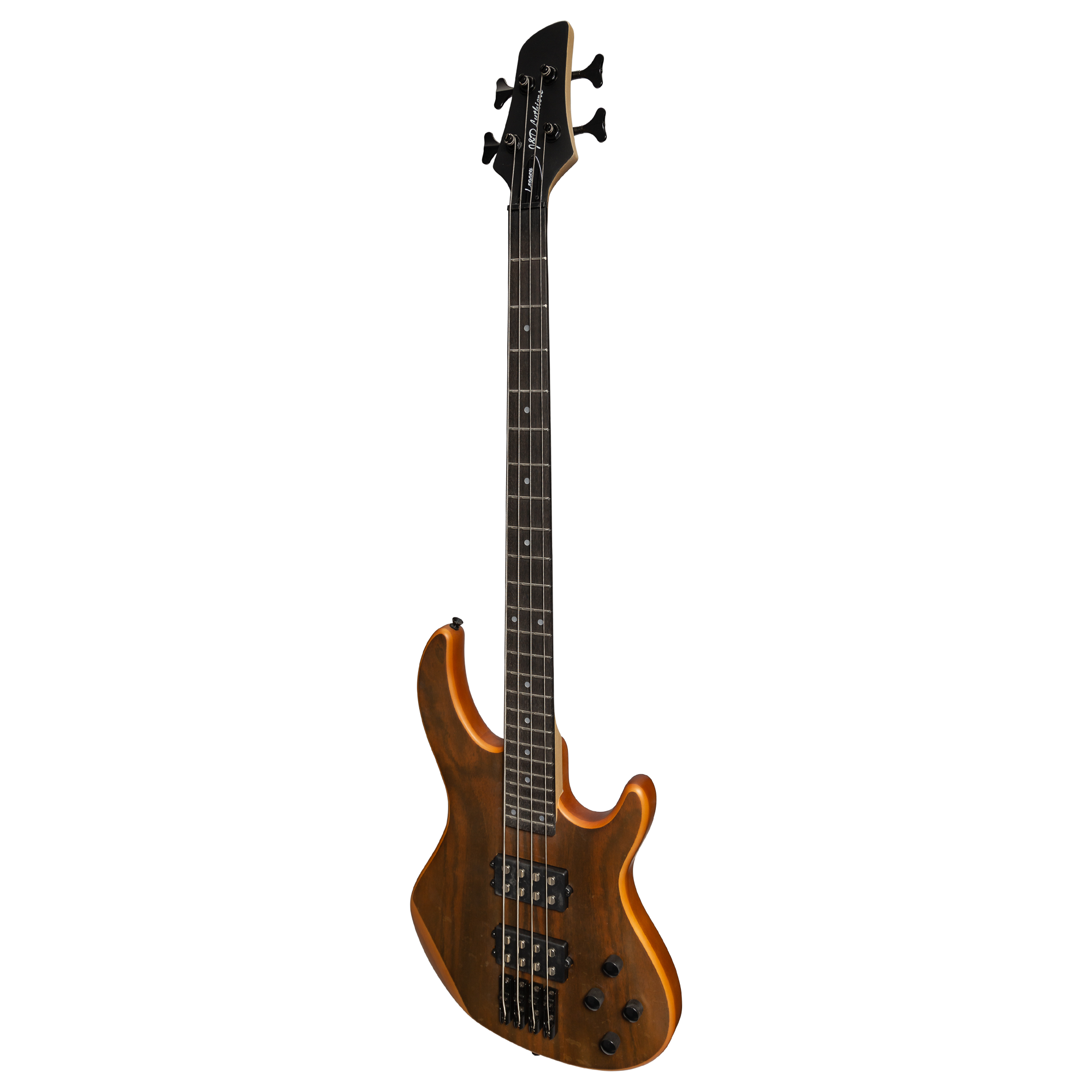 J&D Luthiers 4-String M-Style Contemporary Electric Bass Guitar (Rosewood)