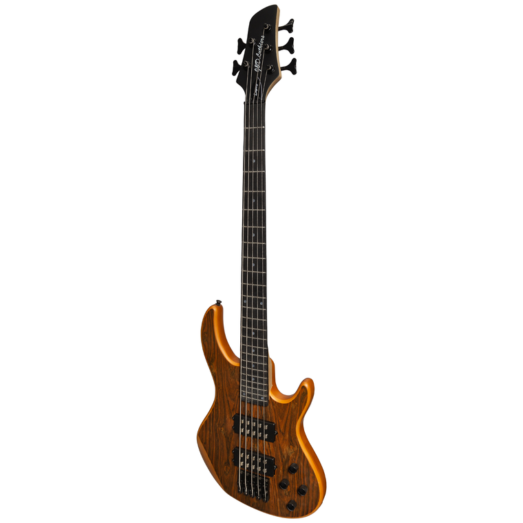 J&D Luthiers 5-String M-Style Contemporary  Electric Bass Guitar (Rosewood)