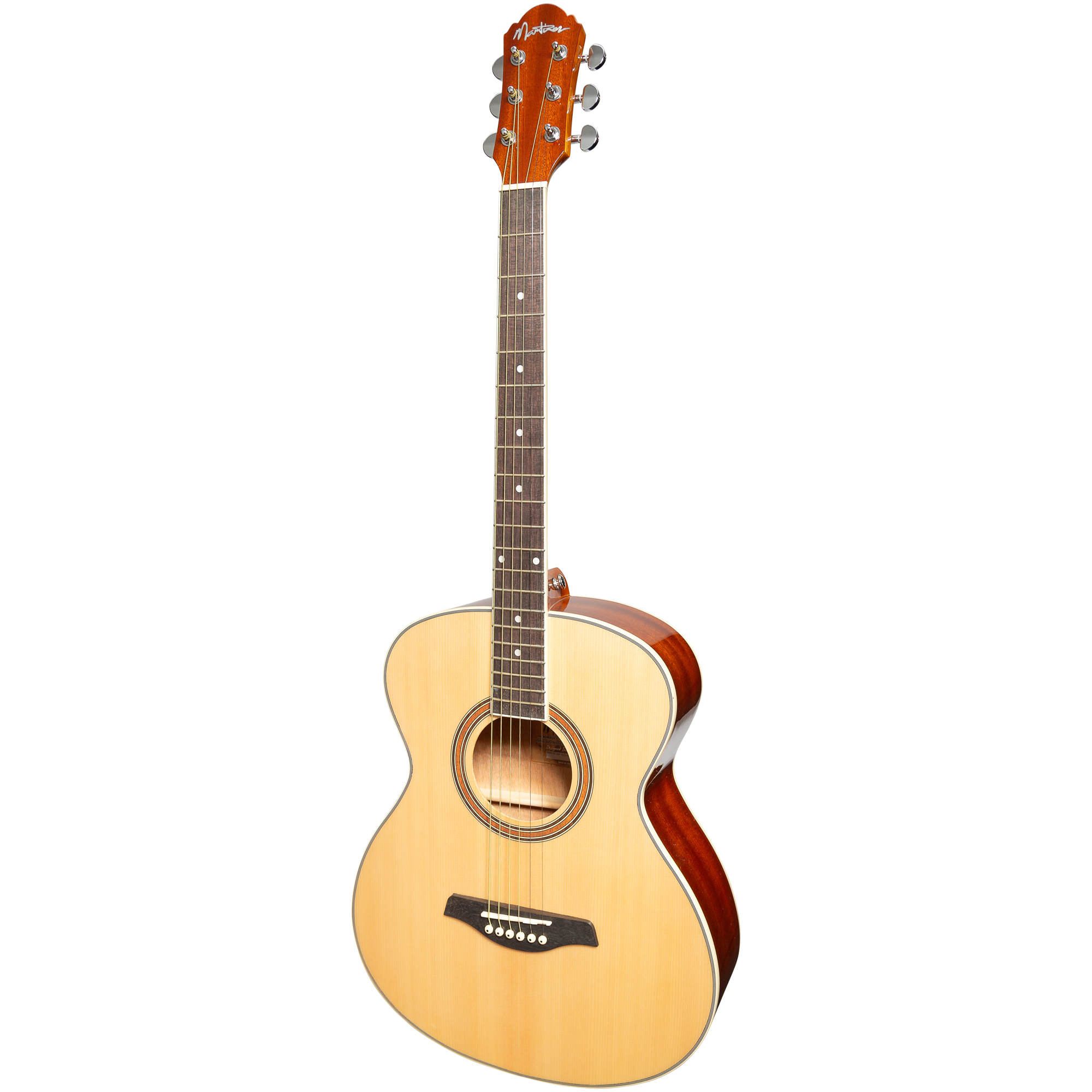 Martinez '41 Series' Folk Size Acoustic Guitar (Natural)