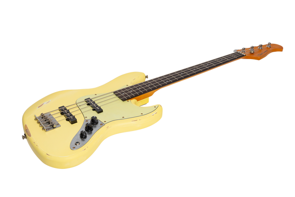 Tokai 'Legacy Series' JB-Style 'Relic' Electric Bass (Cream)