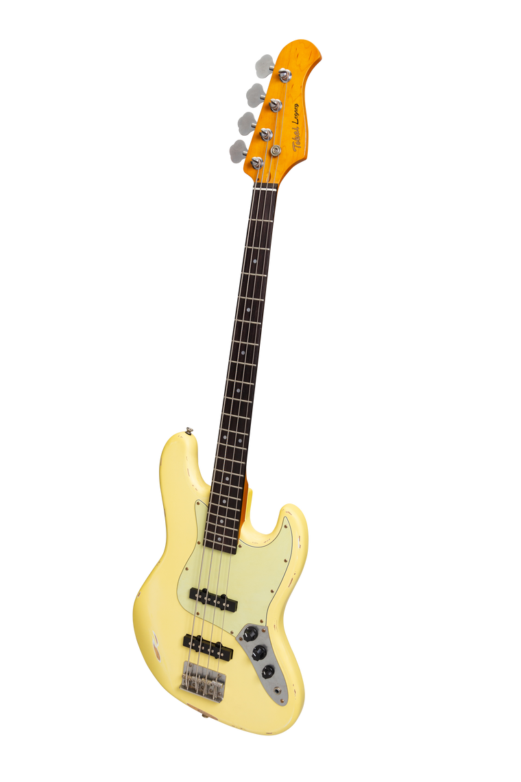 Tokai 'Legacy Series' JB-Style 'Relic' Electric Bass (Cream)