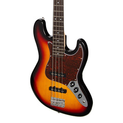 Casino J-Style Electric Bass Guitar (Tobacco Sunburst)