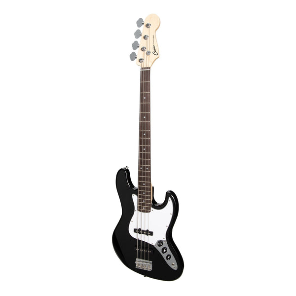 Casino J-Style Electric Bass Guitar and 15 Watt Amplifier Pack (Black)