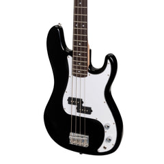 Casino P-Style Electric Bass Guitar (Black)