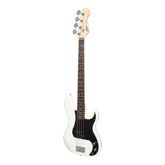 Casino P-Style Electric Bass Guitar (White)