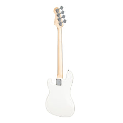 Casino P-Style Electric Bass Guitar (White)