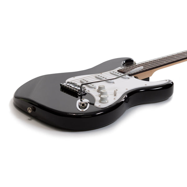 Casino ST-Style Electric Guitar Set (Black)