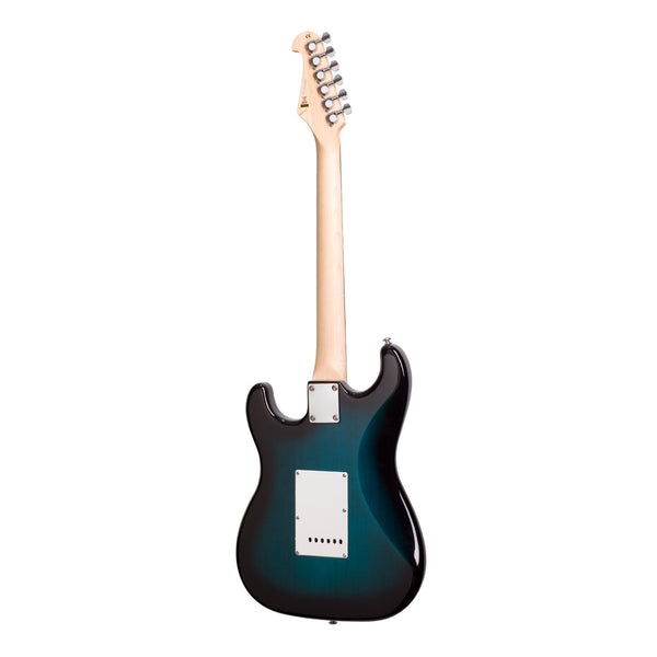 Casino ST-Style Electric Guitar Set (Blue Sunburst)