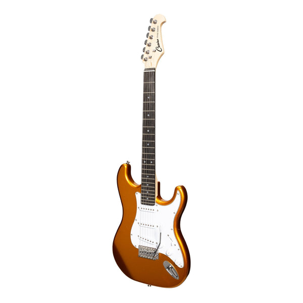 Casino ST-Style Electric Guitar Set (Gold Metallic)