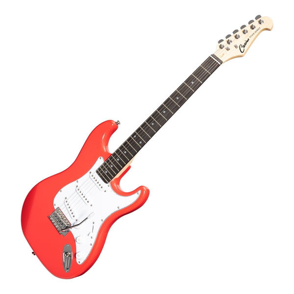 Casino ST-Style Electric Guitar Set (Hot Lips Pink)