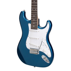 Casino ST-Style Electric Guitar Set (Metallic Blue)