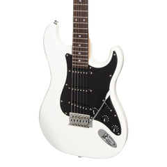 Casino ST-Style Electric Guitar and 10 Watt Amplifier Pack (White)