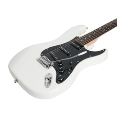 Casino ST-Style Electric Guitar and 10 Watt Amplifier Pack (White)