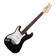 Casino ST-Style Left Handed Electric Guitar Set (Black)