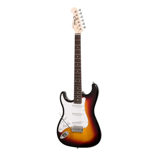 Casino ST-Style Left Handed Electric Guitar Set (Sunburst)