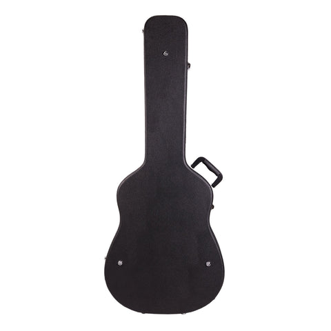 Crossfire Standard Shaped Dreadnought Acoustic Guitar Hard Case (Black)