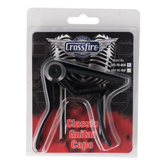 Crossfire Trigger-Style Classical Guitar Capo (Black)