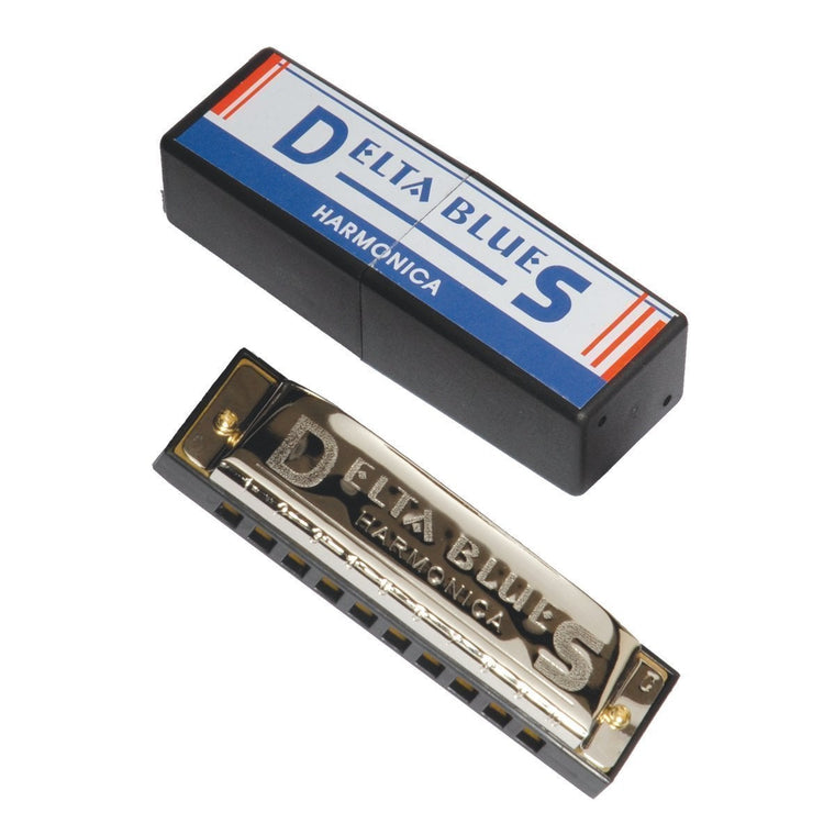 Delta Blues 10 Hole Diatonic Harmonica (Key of A)