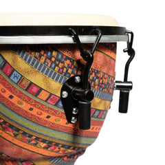 Drumfire 12" Tuneable Synthetic Head Djembe (Multicolour)