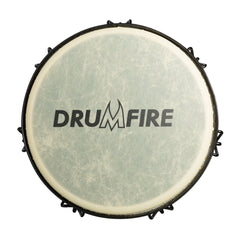 Drumfire 12" Tuneable Synthetic Head Djembe (Multicolour)