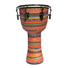 Drumfire 12" Tuneable Synthetic Head Djembe (Multicolour)-DFP-D1264-MUC