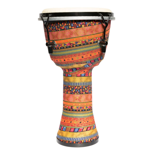 Drumfire 8" Tuneable Synthetic Head Djembe (Multicolour)-DFP-D864-MUC