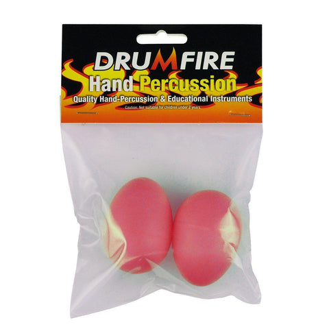 Drumfire Egg Shaker Pair (Red)