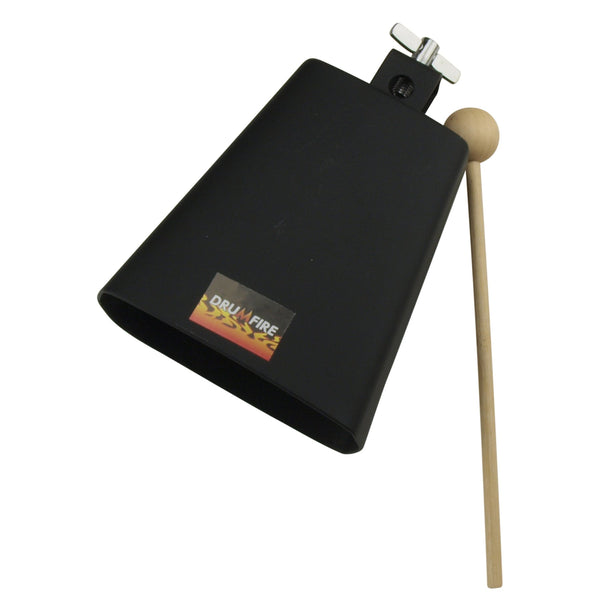 Drumfire Metal Cowbell (14cm)-DFP-CWB14-BLK