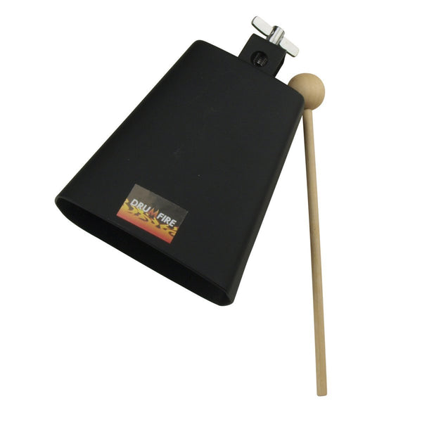 Drumfire Metal Cowbell (16.5cm)-DFP-CWB16-BLK