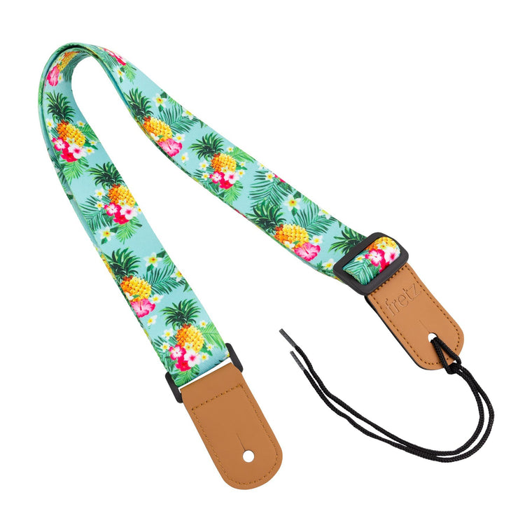 Fretz Hawaiian Style Ukulele Strap (Pineapple)