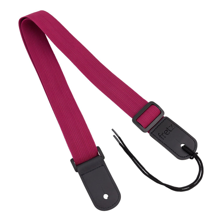 Fretz Polypropylene Ukulele Strap (Wine Red)