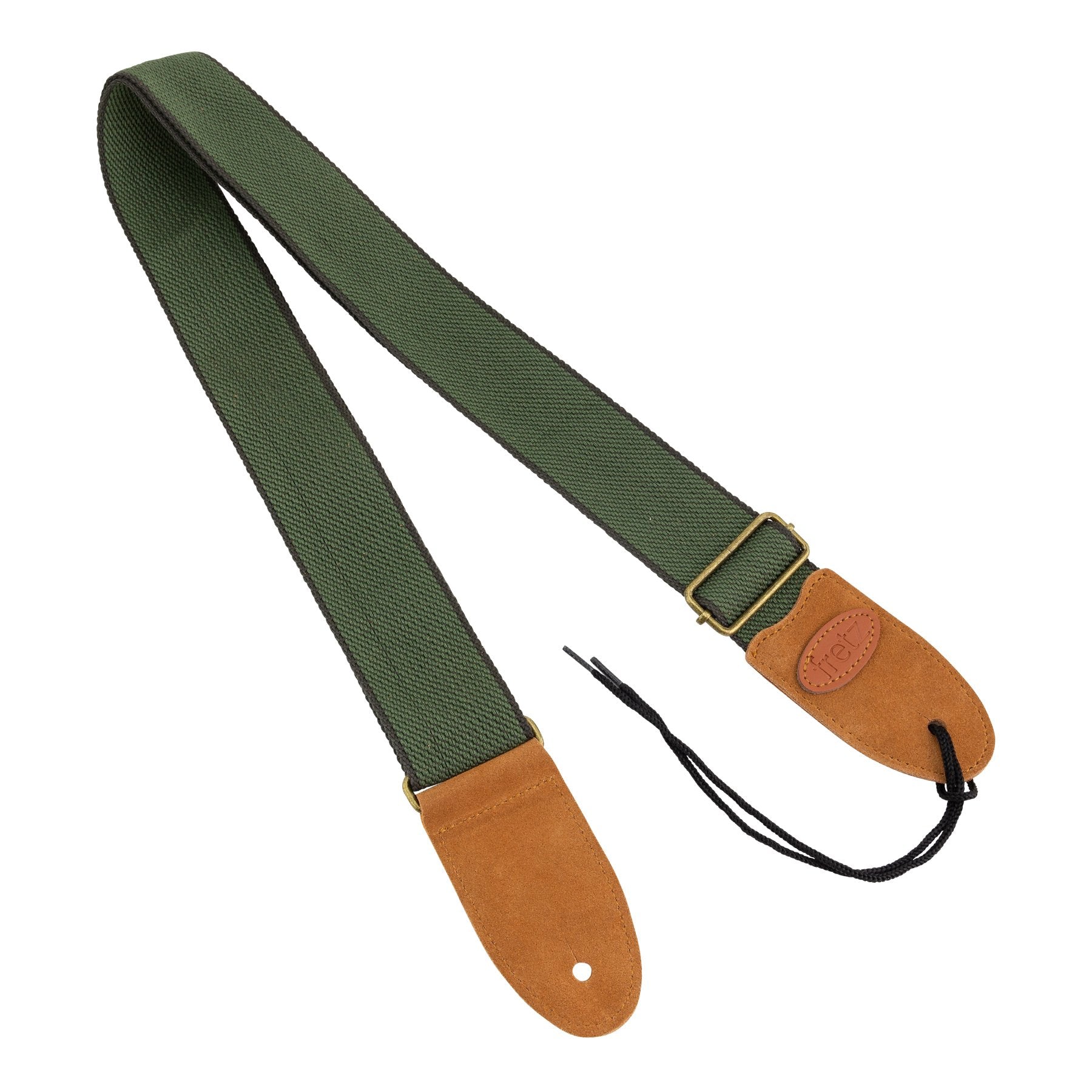 Fretz Polyweb Cotton Guitar Strap (Olive)-FGST-PCW24-OLV