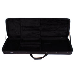 Fretz Rectangular Electric Bass Guitar Polyfoam Case (Black)