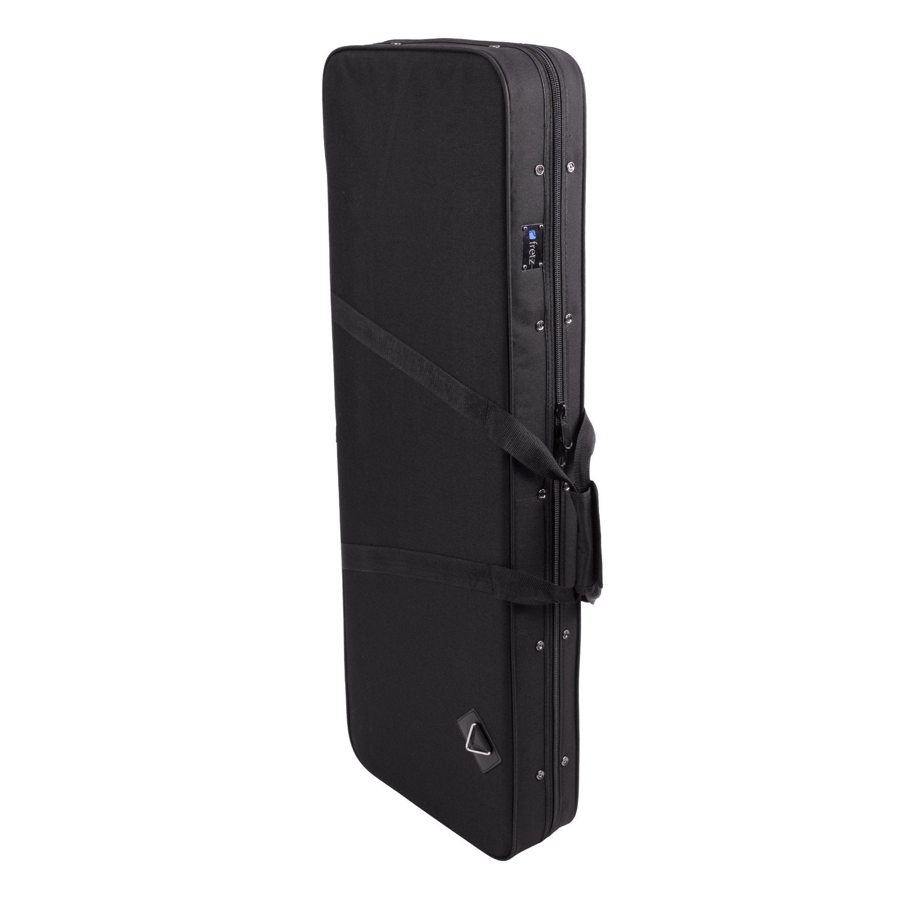 Fretz Rectangular Electric Guitar Polyfoam Case (Black)-GC-E14P-BLK