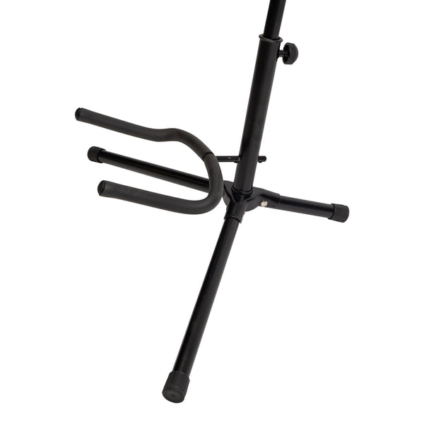 Fretz Tubular Upright Style Guitar Stand (Black)