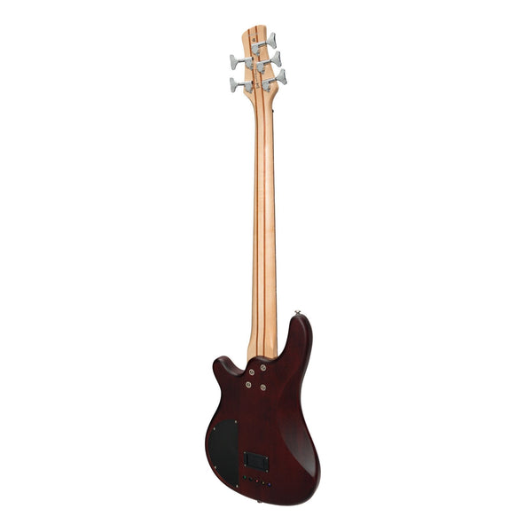 J&D Luthiers '20 Series' 5-String Contemporary Active Electric Bass Guitar (Natural Satin)