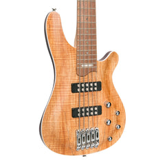 J&D Luthiers '20 Series' 5-String Contemporary Active Electric Bass Guitar (Natural Satin)