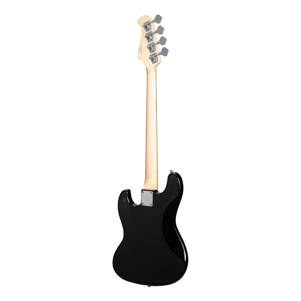 J&D Luthiers 4-String JB-Style Electric Bass Guitar (Black)