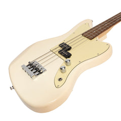 J&D Luthiers 4-String JM-Style Electric Bass Guitar (Cream)