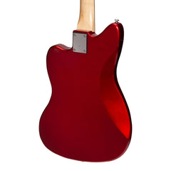 J&D Luthiers 4-String JM-Style Electric Bass Guitar (Crimson)