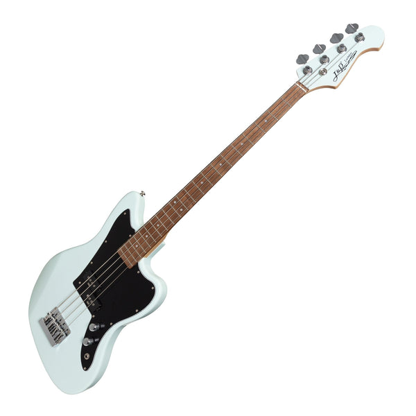 J&D Luthiers 4-String JM-Style Electric Bass Guitar (Light Blue)