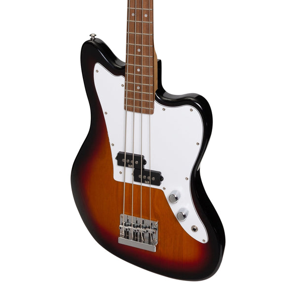 J&D Luthiers 4-String JM-Style Electric Bass Guitar (Tobacco Sunburst)