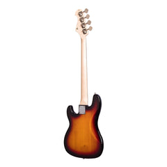 J&D Luthiers 4-String PB-Style Electric Bass Guitar (Tobacco Sunburst)