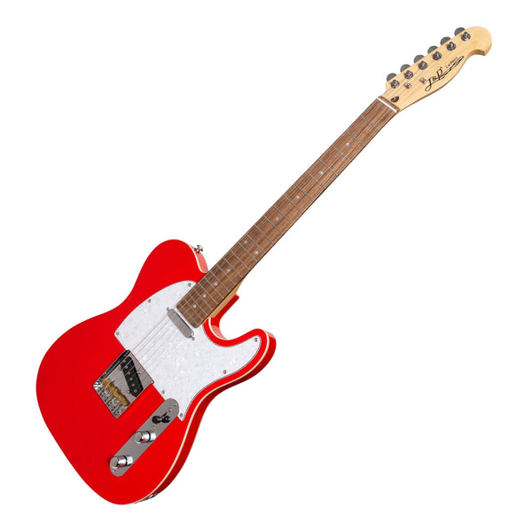 J&D Luthiers Custom TE-Style Electric Guitar (Red)