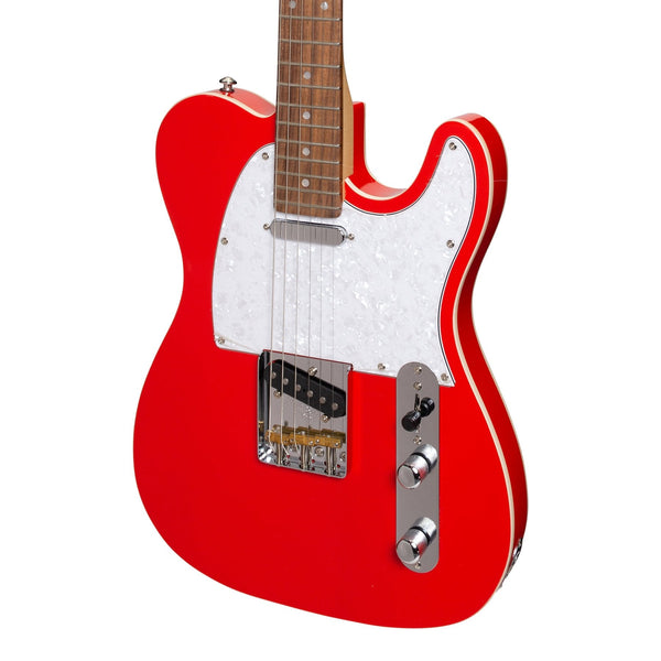 J&D Luthiers Custom TE-Style Electric Guitar (Red)